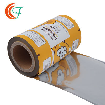 qualité  Disinfectant Wipes Pet Packaging Film Flexible Dog Wet Wipes Printed Packaging Film Roll usine