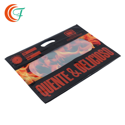 Poulet portatif de friteuse de poche d'emballage alimentaire 0.065mm 0.13mm