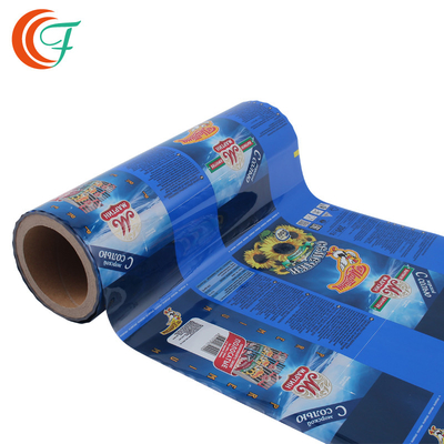 Conditionnement en plastique imprimé flexible de empaquetage du film imprimé par graine végétale 0.07mm-0.08mm