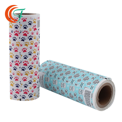 Emballage humide de film imprimé de chiffons de 100mic BOPP de film mat de stratification