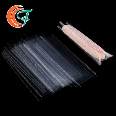 Casse-croûte transparents à obturation automatique de nourriture de sachet en plastique de violoncelle du sac BOPP d'emballage d'OPP