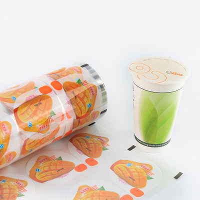 Boissons en tasse Films en PET étanches à la chaleur Boissons étanches à la chaleur Emballage écologique