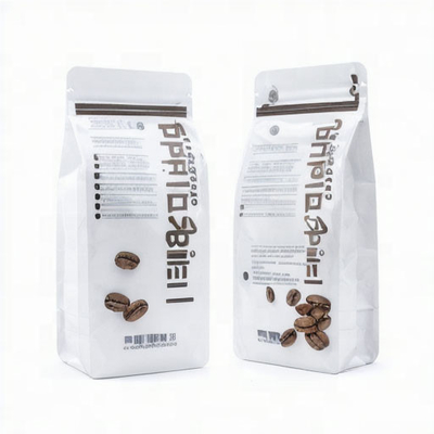 Sacoche de conservation de grains de café sacoche debout sacoche fermeture à glissière sac de verrouillage excellent sac d'emballage de barrière