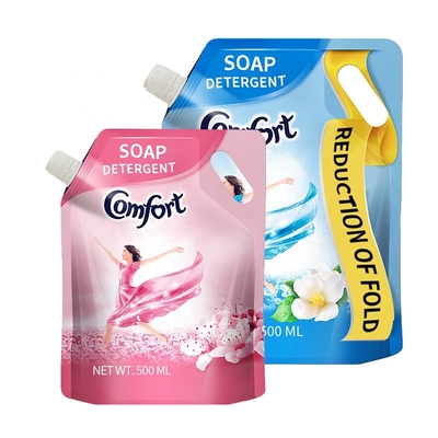 500 ml sac d'emballage liquide en gros sac debout avec emballage à bec